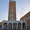 Fontana con Torre dell'Indipendenza - Pomezia (Lazio)